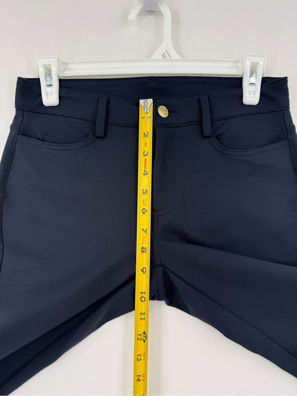 Michael Kors Navy Blue Skinny Pants Women’s Size 2 Stretch Office Career - Picture 12 of 16